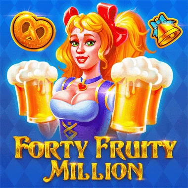 Forty Fruity Million game title